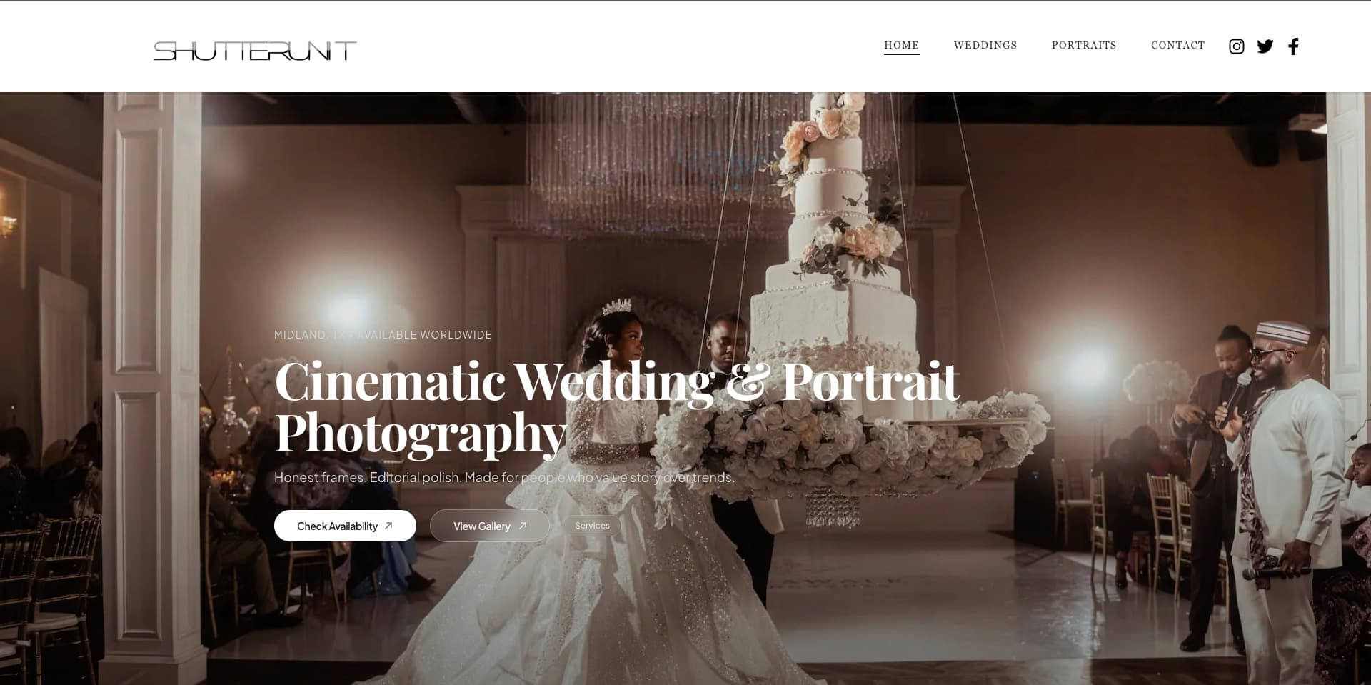 Shutter Unit - Frontend project by Nedu Ekeruche